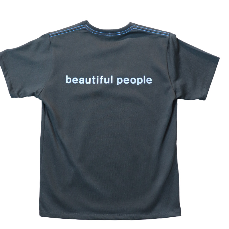 beautiful people / bp suvin pima jersey logo PT/emb T-shirt