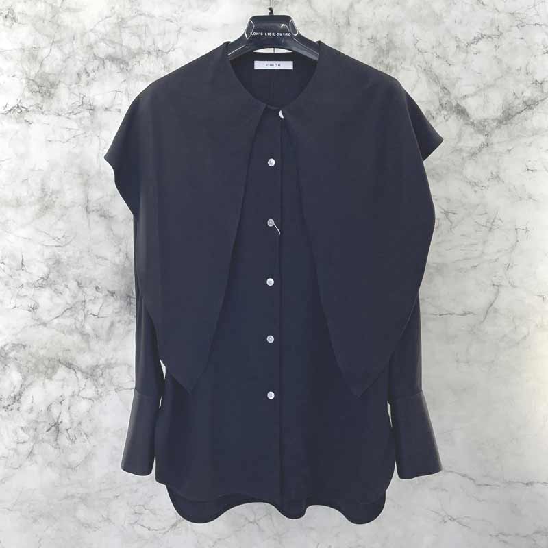 CINOH / CI BIG COLLAR SHIRT | CINOH (WOMEN) | KOH'S LICK