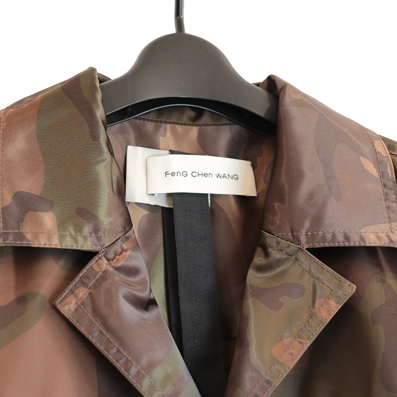 FenG CHen WANG 22SS FCW CAMOUFLAGE SHIRT - シャツ