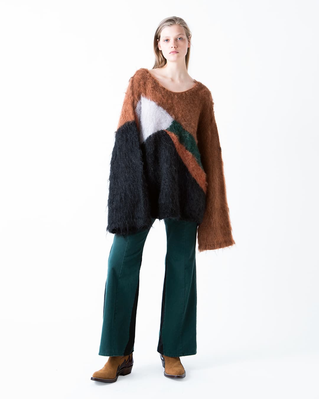 再×14入荷 FORSOMEONE / FO OVERSIZED MOHAIR KNIT | elektrosako.cz