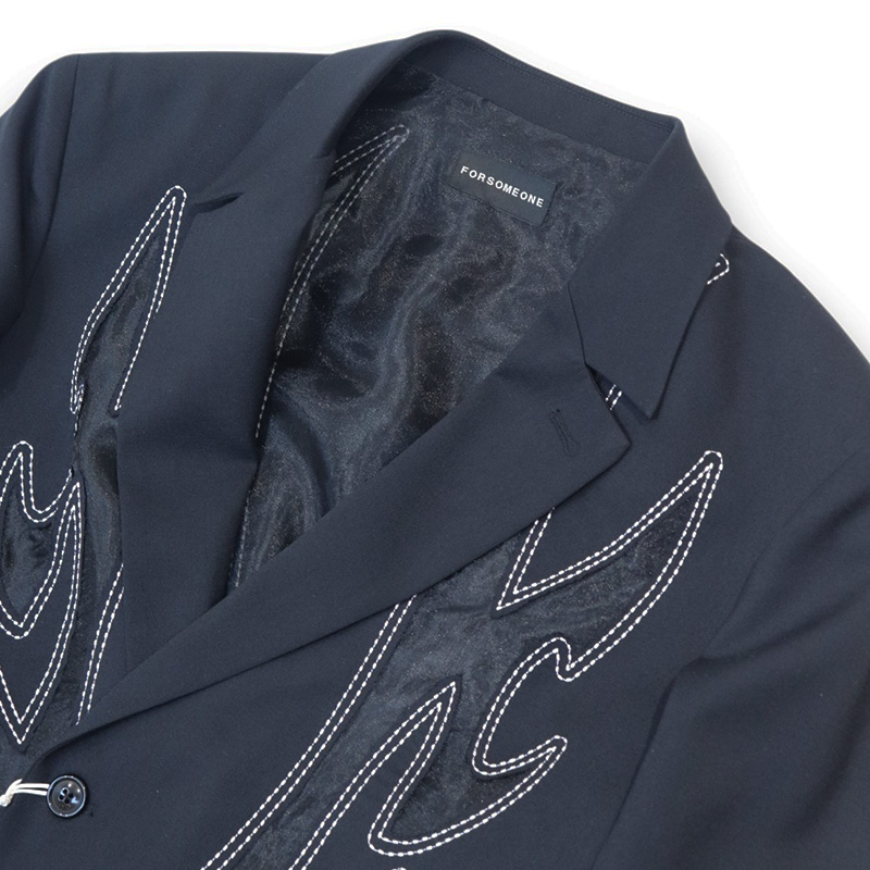 値下げ中「希少」FORSOMEONE FLAME SHORT JACKET FORSOMEONE / FO FLAME SHORT JK | ジャケット・アウター | KOH'S LICK