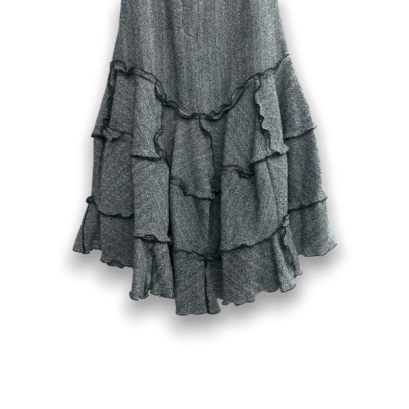 フミエタナカ FUMIE=TANAKA ラッフルスカート プリーツ スカート フミエタナカ FUMIE=TANAKA ラッフルスカート プリーツ スカート