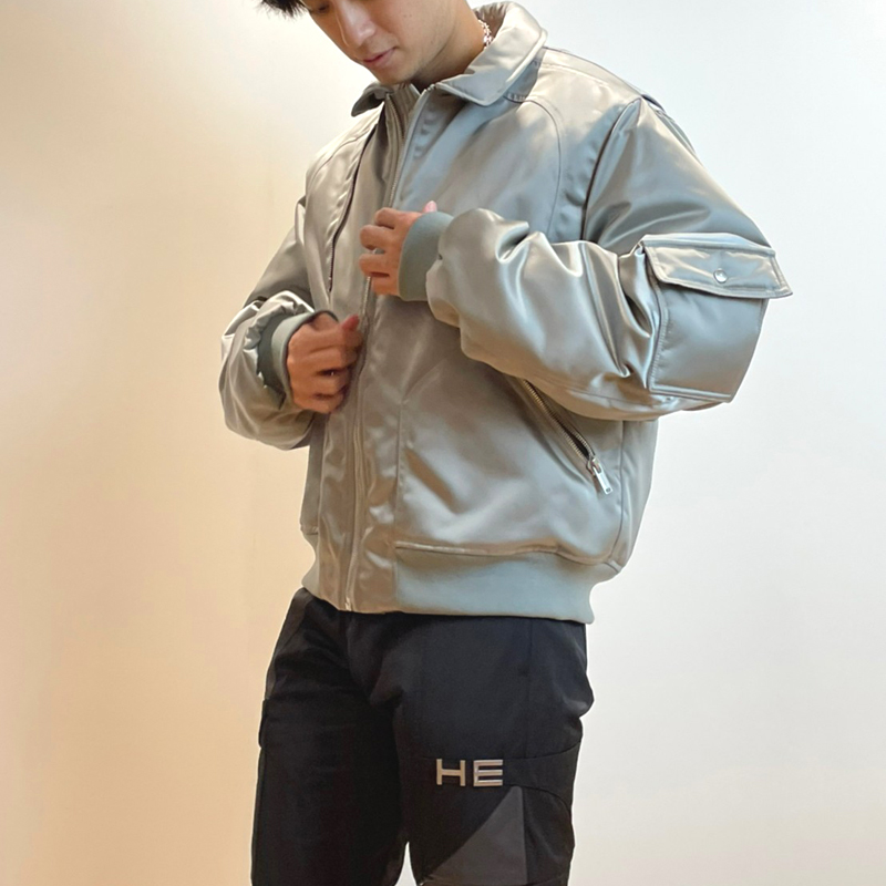 HELIOT EMIL / HE Bomber Jacket | HELIOT EMIL | KOH'S LICK CURRO