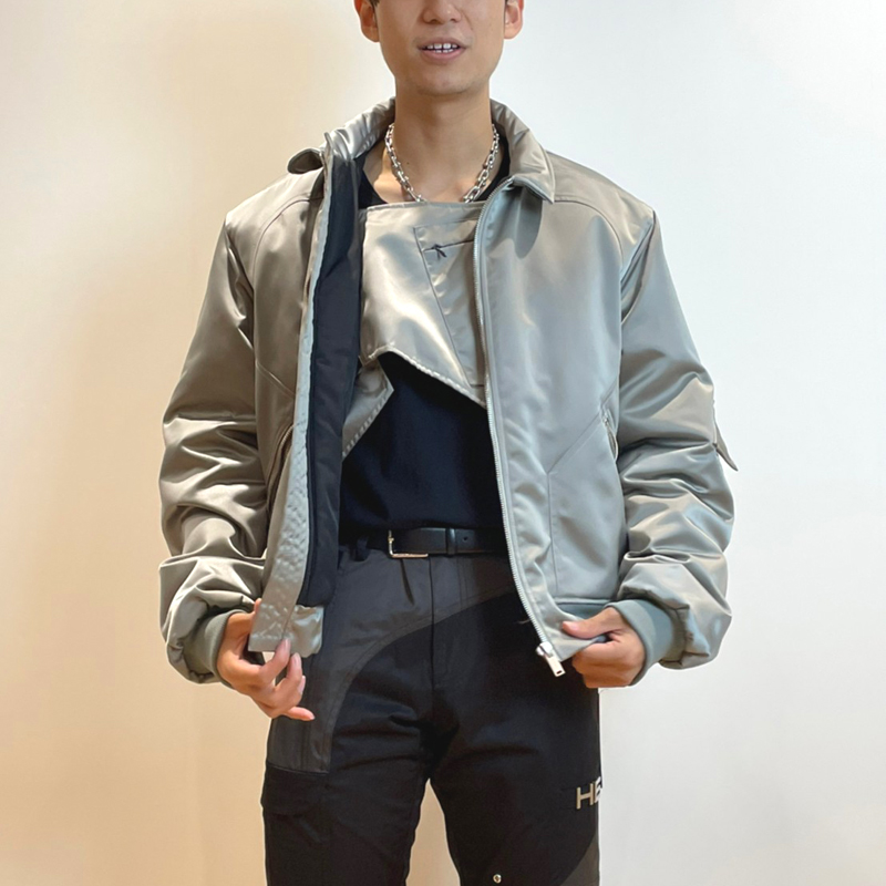 HELIOT EMIL / HE Bomber Jacket | HELIOT EMIL | KOH'S LICK CURRO